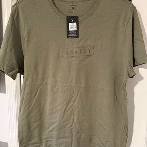 Hurley Men's Short Sleeve Tee in Olive